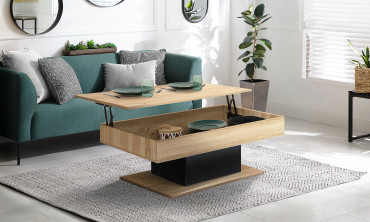 Table basse Tania avec plateau relevable