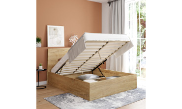 Lit coffre Sicilia avec sommier