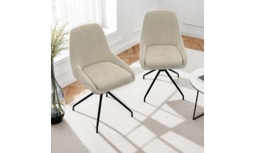 Chaises Olivia pivotantes