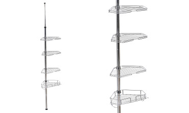 Étagère de douche extensible