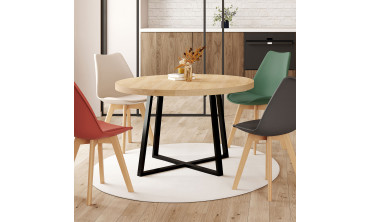 Table à manger extensible Sana 120-160 cm