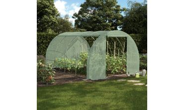 Serre tunnel verte 3x4m toutes saisons