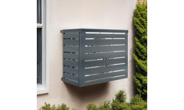 Cache clim extérieur gris