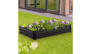 Carré potager en métal