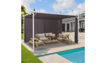 Rideau universel pour pergola Izifix