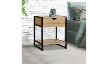 Tables de chevets Memphis 1 tiroir - lot de 2