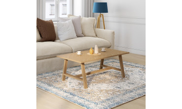 Table basse Gustave effet chevron L110cm