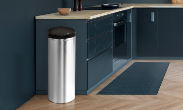 Poubelle automatique ronde 50L