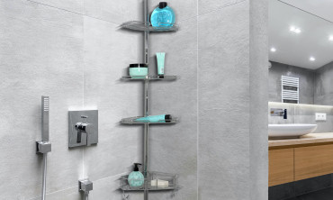 Étagère de douche extensible
