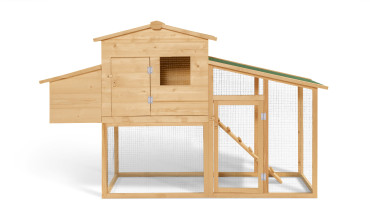 Poulailler Pondia bois naturel